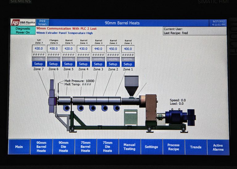 Smooth Bore Extruders – R&B Plastics Machinery